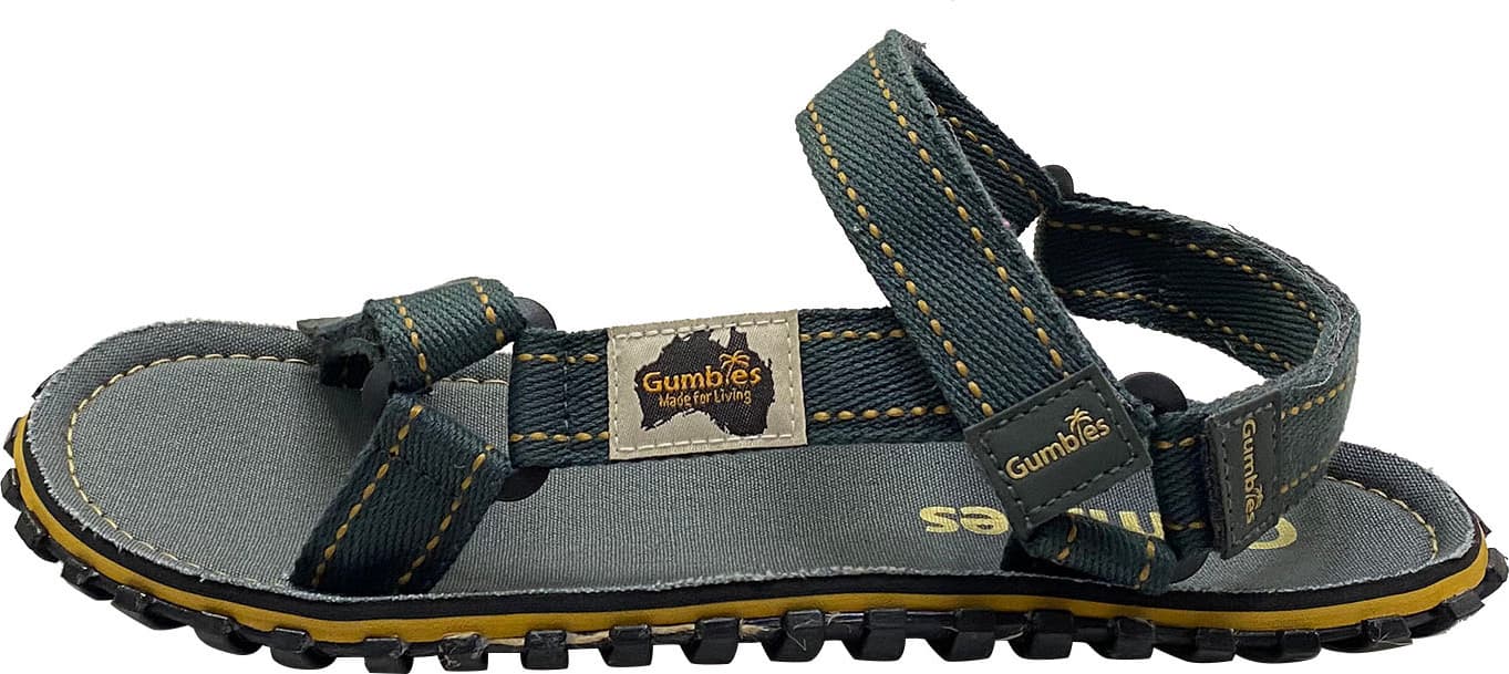 Gumbies Gumbies Unisex Tracker Sandals Grey