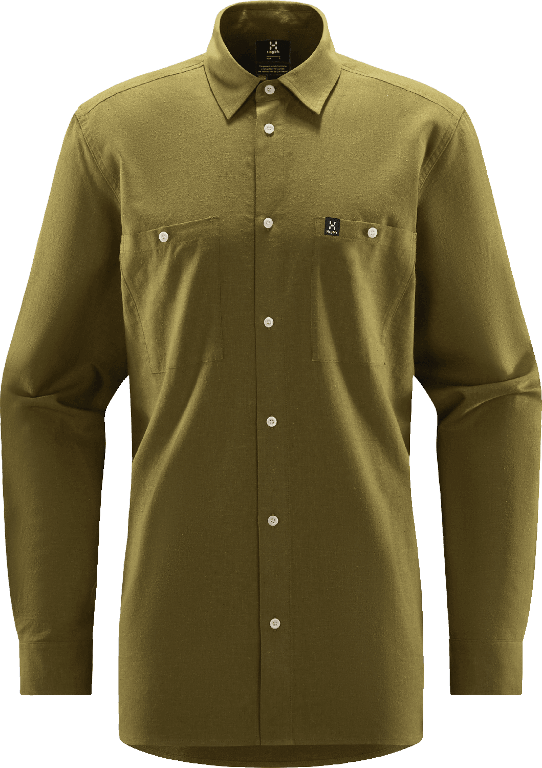 Haglöfs Haglöfs Men's Curious Hemp Shirt Olive Green