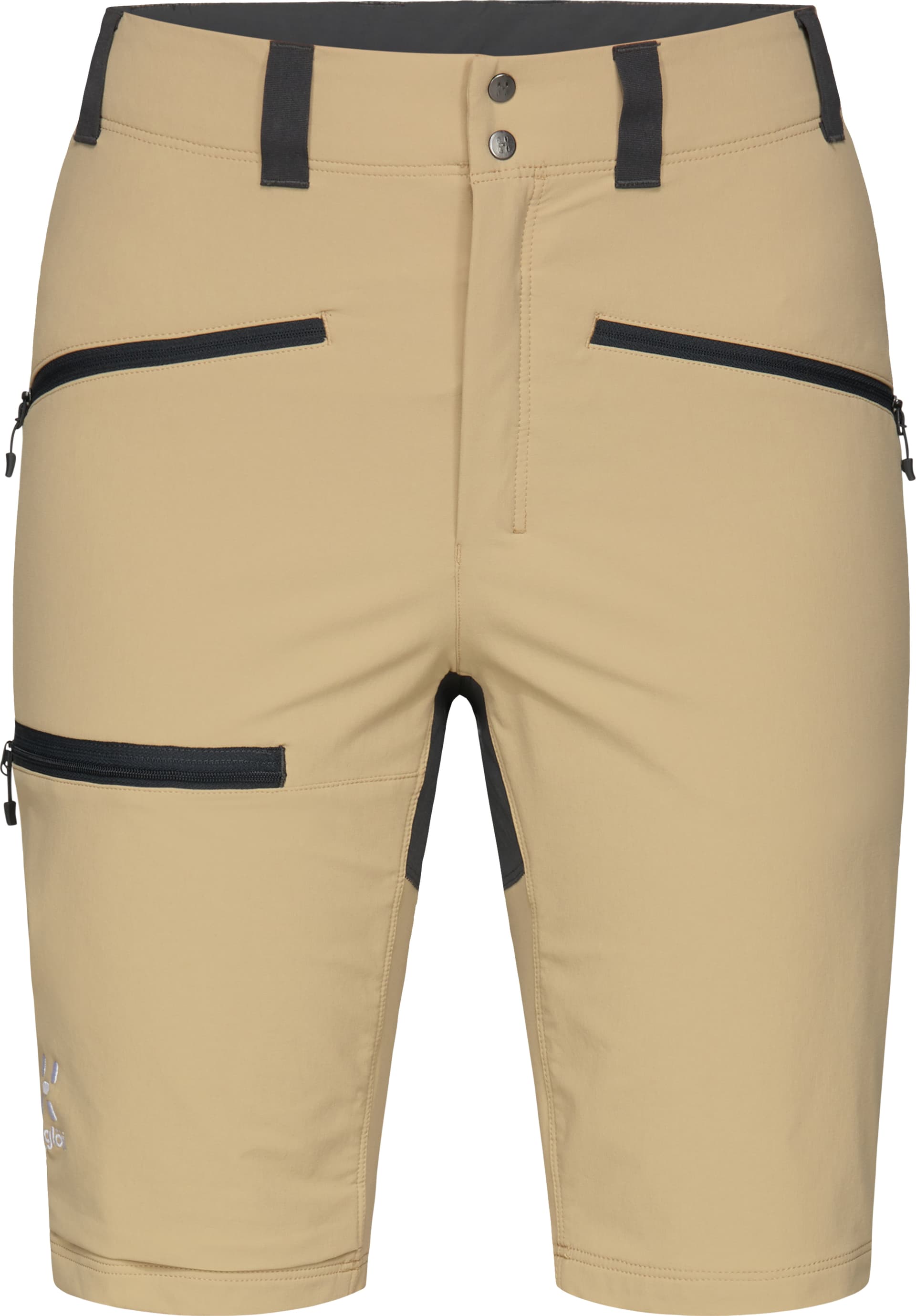 Haglöfs Haglöfs Mid Slim Shorts Women Sand/Magnetite