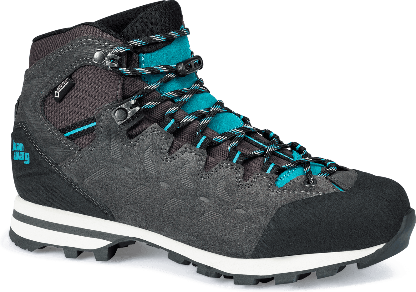 Hanwag Hanwag Women's Makra Light Lady Gore-Tex Asphalt/Bluegreen