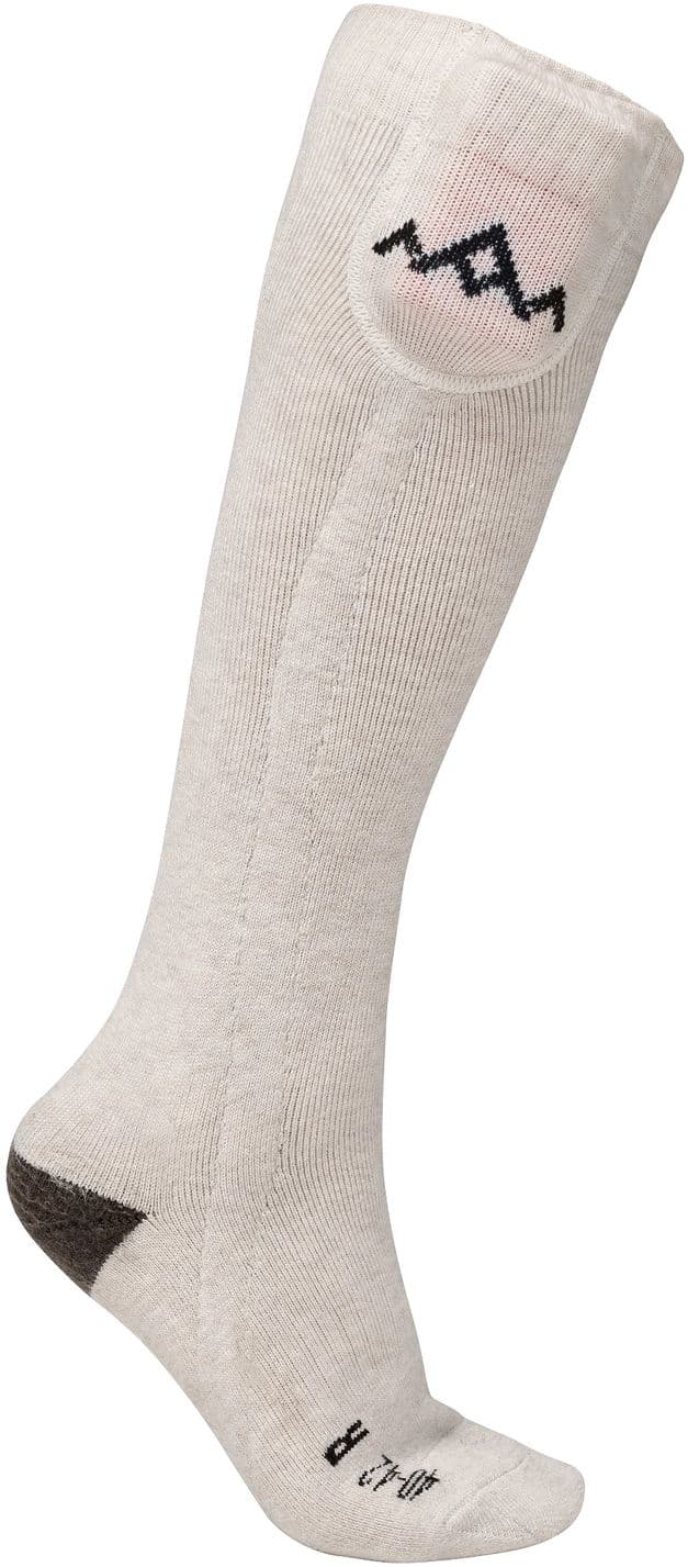 Heat Experience Heat Experience Heatx Heated Everyday Socks With Batteries V2 Cream
