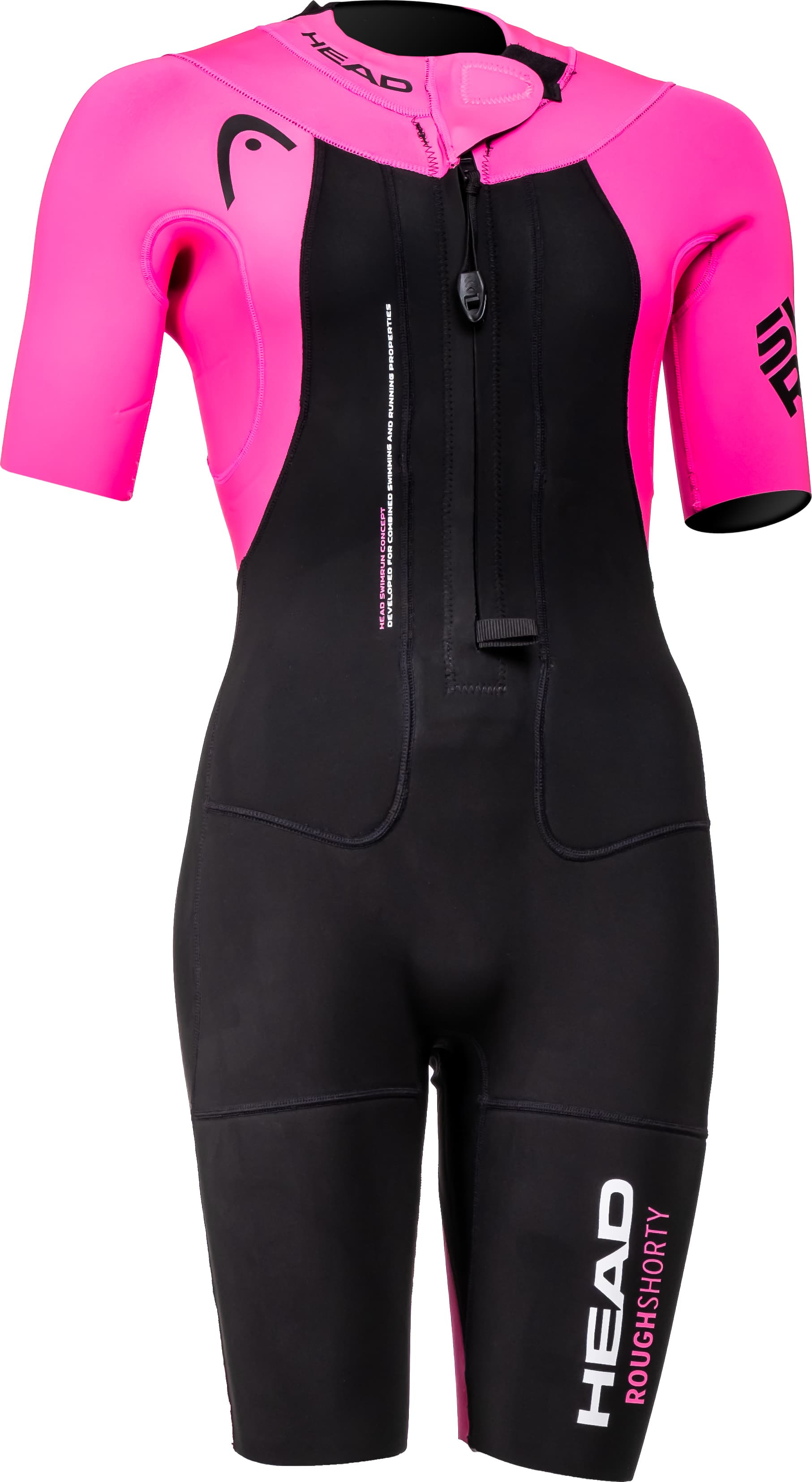 Head Head Women's Swimrun Rough Shorty  Black/Pink