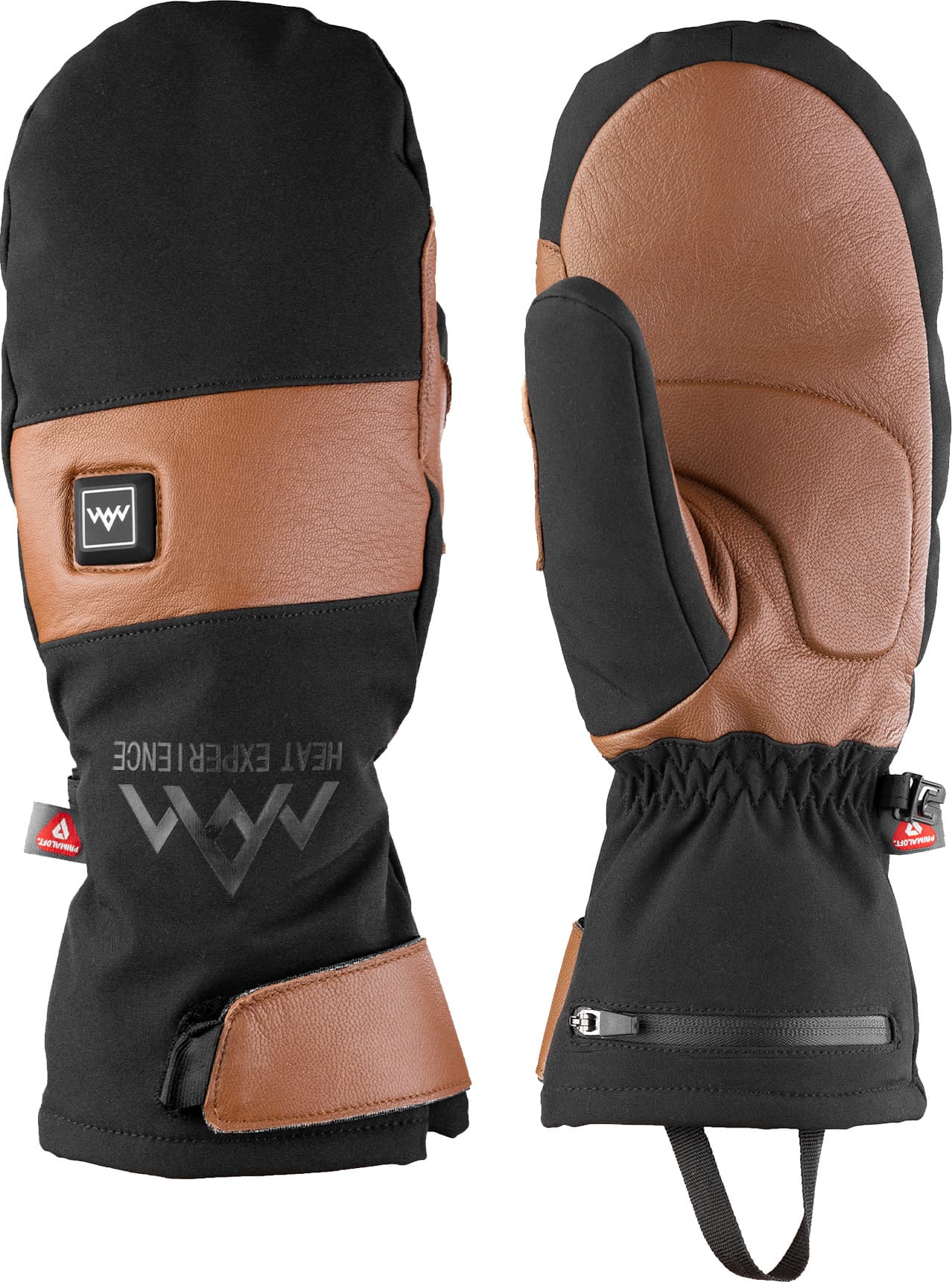 Heat Experience Heat Experience Heated Outdoor Mittens Black