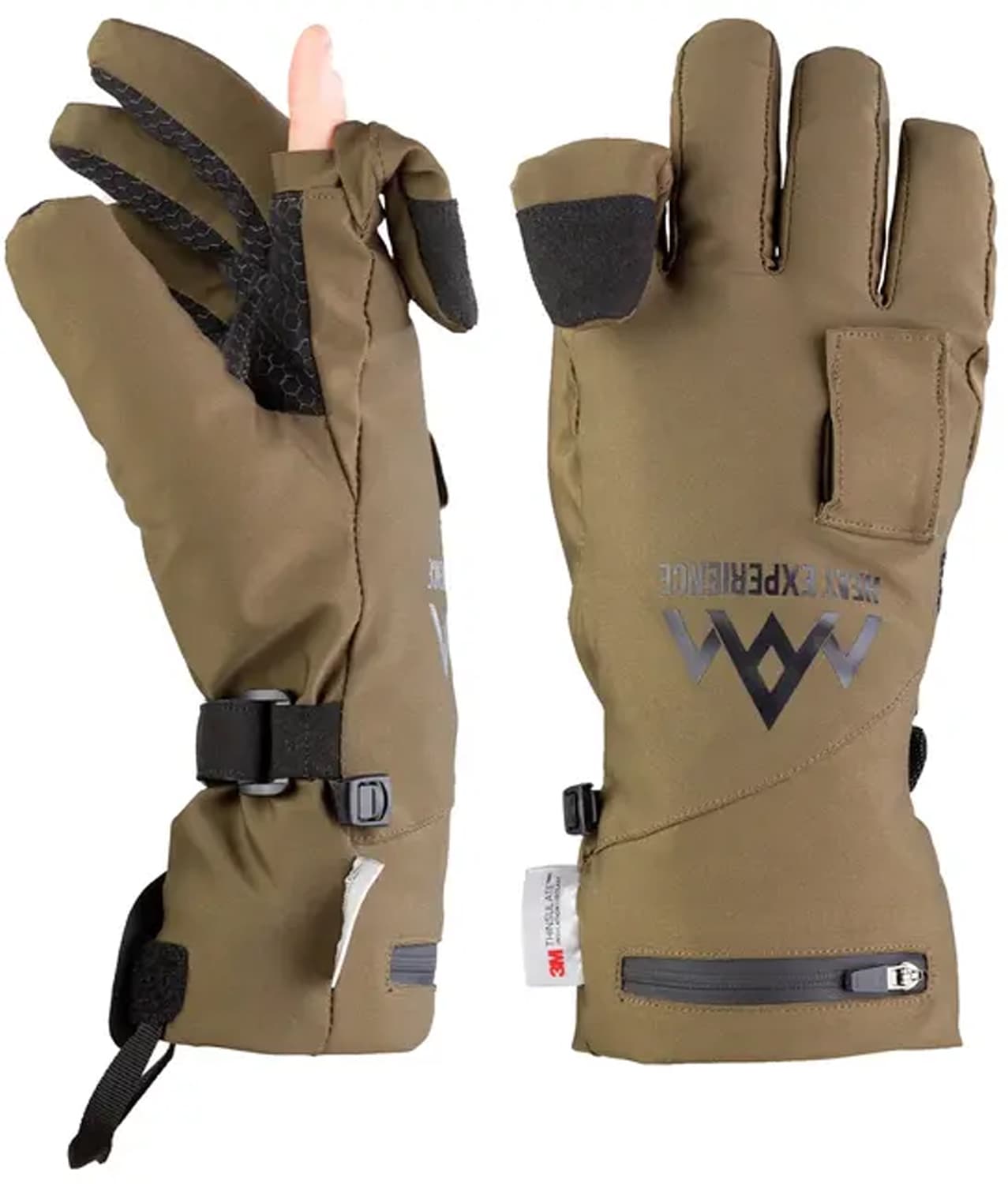 Heat Experience Heat Experience Hunting Gloves Green/black