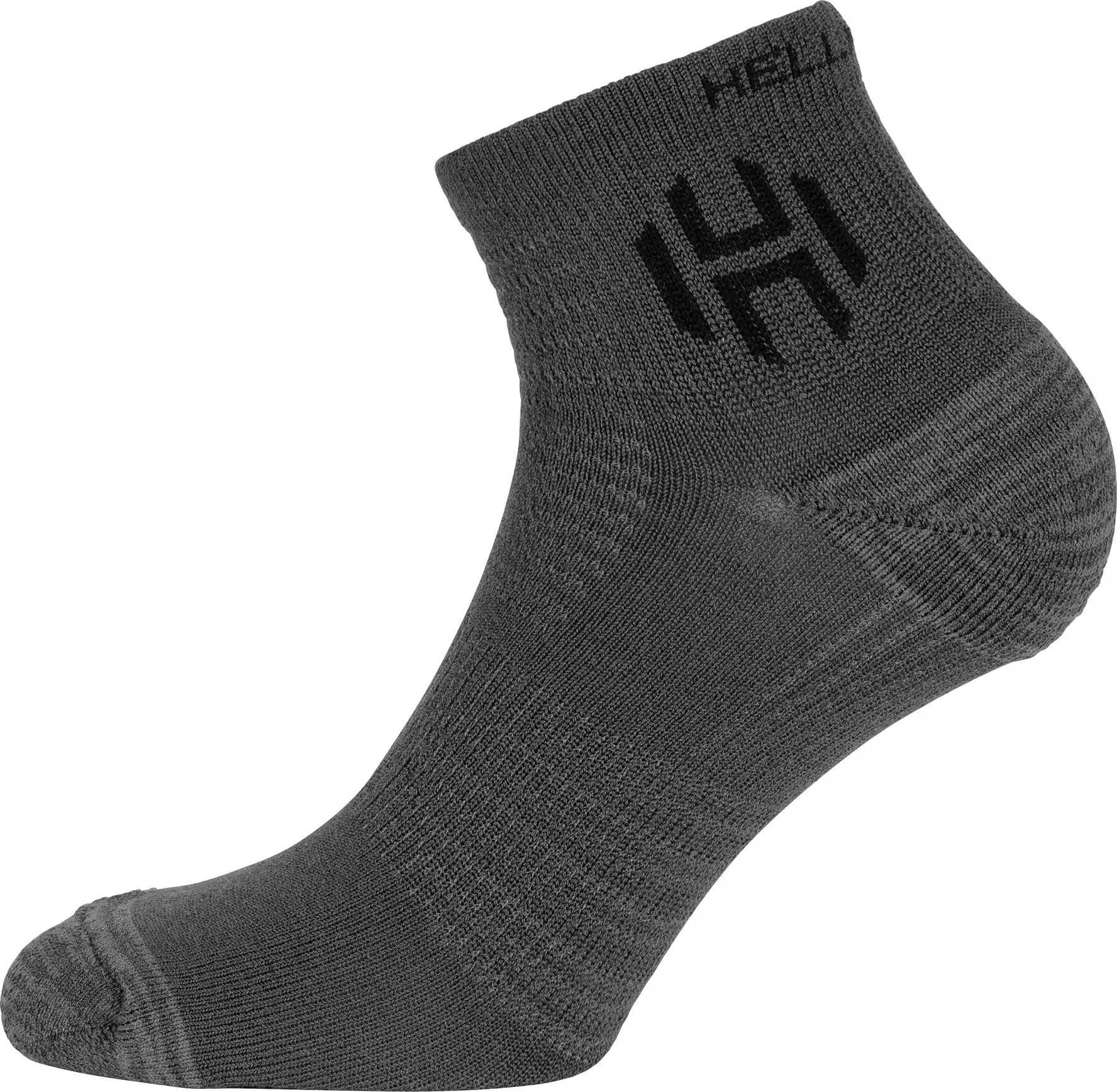 Hellner Hellner Running Mid Sock Asphalt