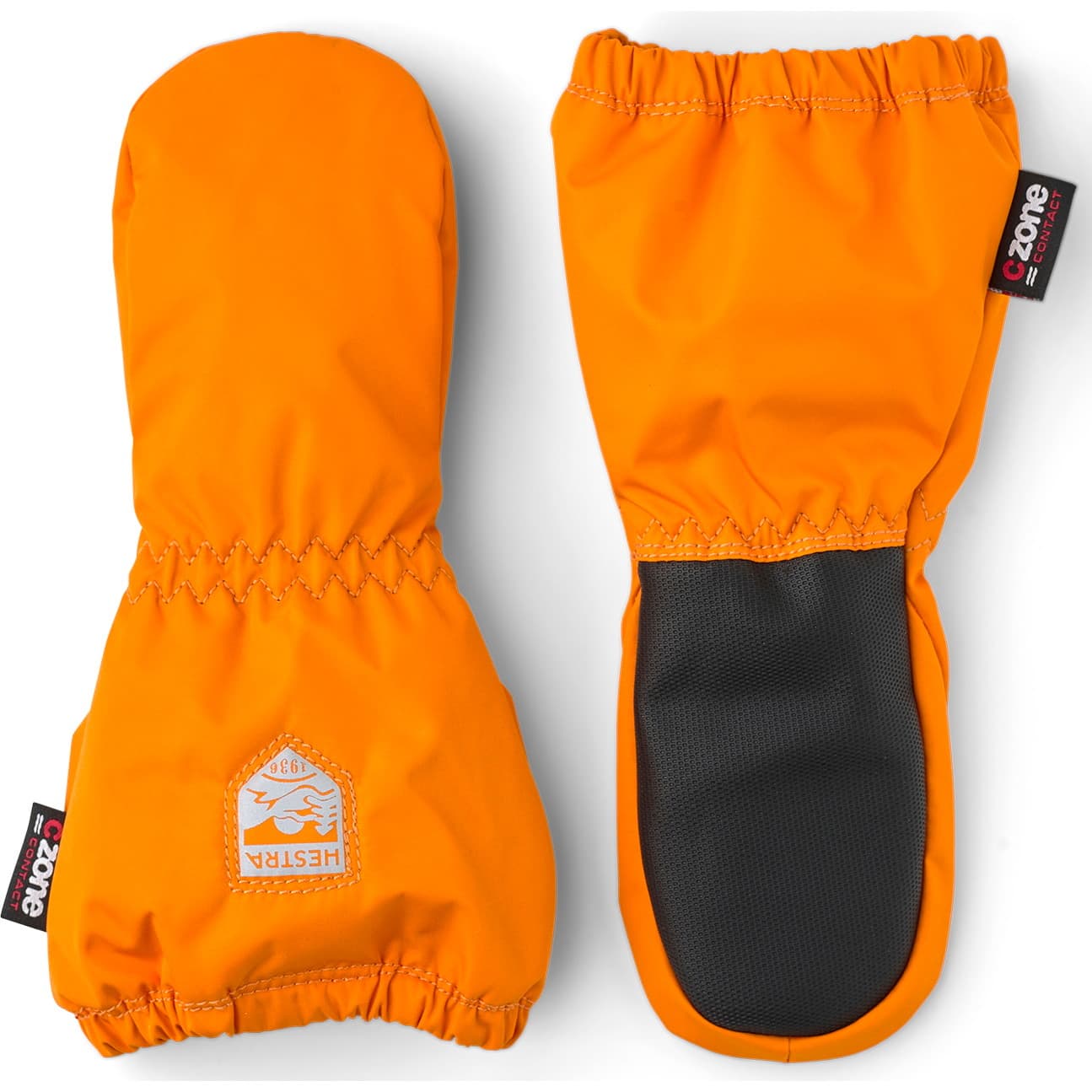 Hestra Hestra Kids' CZone Contact Shell - Mitt Orange