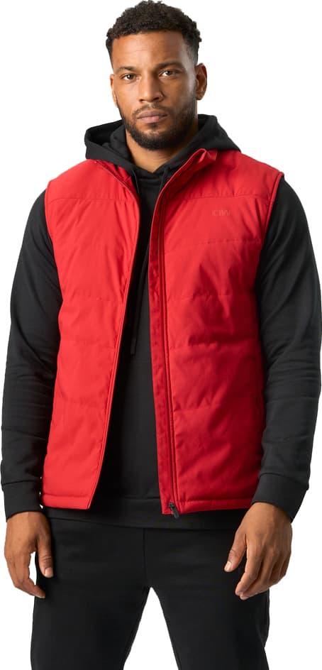 ICANIWILL ICANIWILL Men's Training Club Vest Red