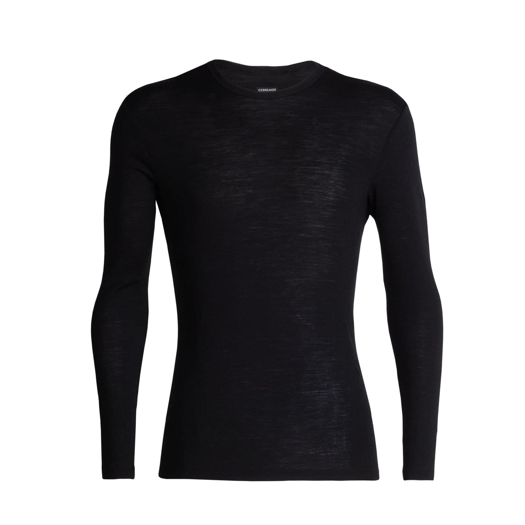 Icebreaker Icebreaker Men's 175 Everyday Longsleeve Crewe Black