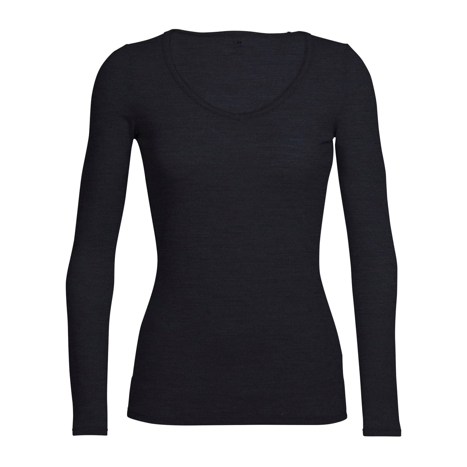 Icebreaker Icebreaker Women's Siren Long Sleeve Sweetheart Black