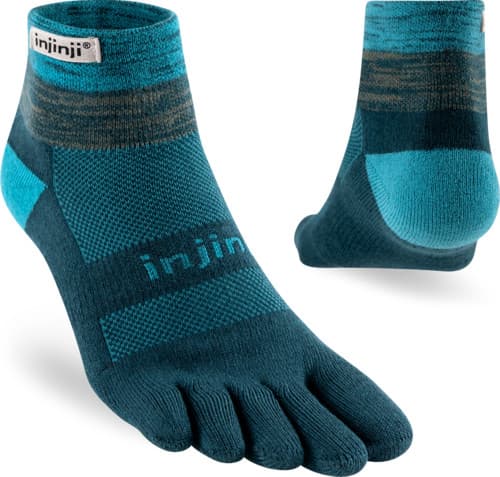 Injinji Injinji Men's Trail Midweight Mini Crew Midnight