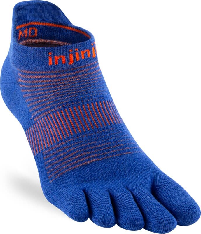 Injinji Injinji Men's Run Lightweight No-Show Sapphire