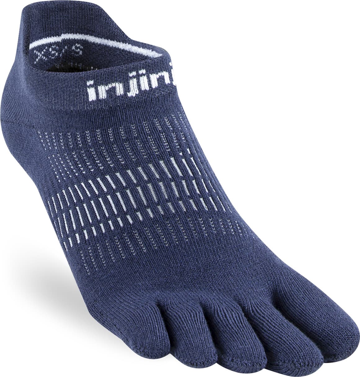 Injinji Injinji Women's Run Lightweight No-Show Navy