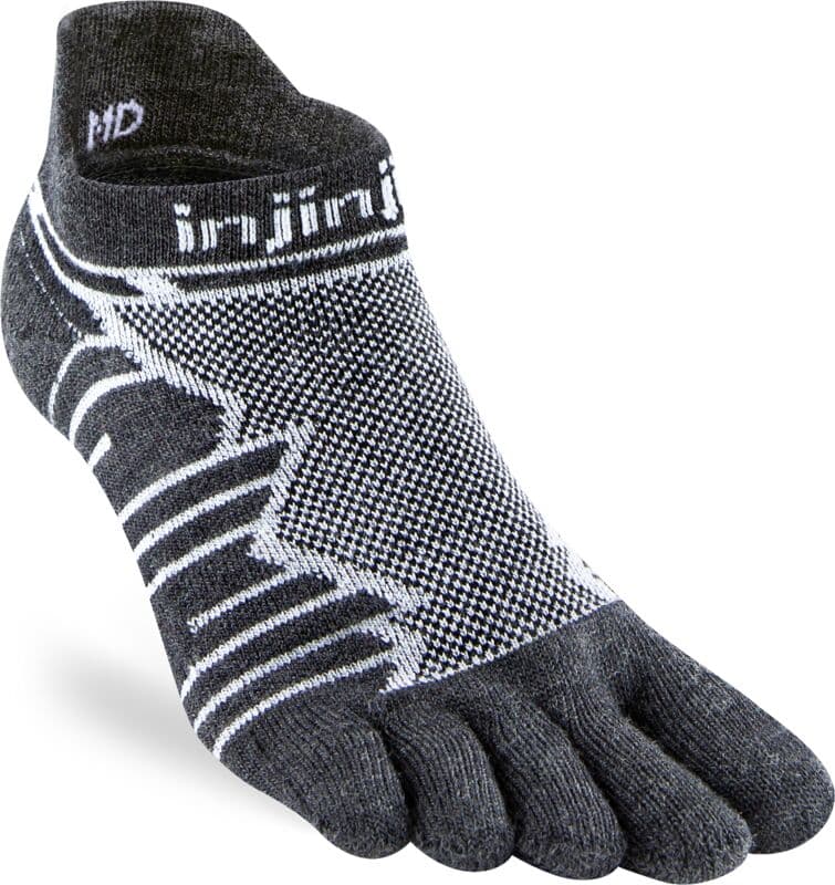 Injinji Injinji Ultra Run No-Show Wool Slate