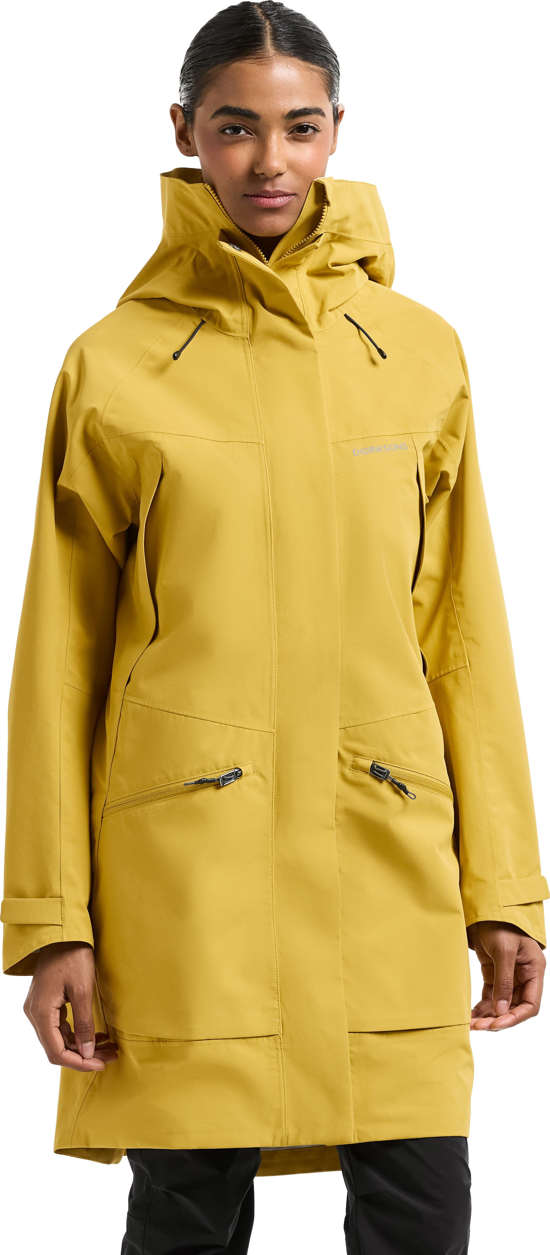 Didriksons Didriksons Women's Ilma Parka 8 Yellow Pollen
