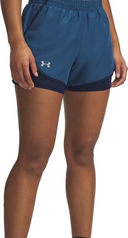 Under Armour Under Armour Women's Ua Fly By 2in1 Short Wham Blue