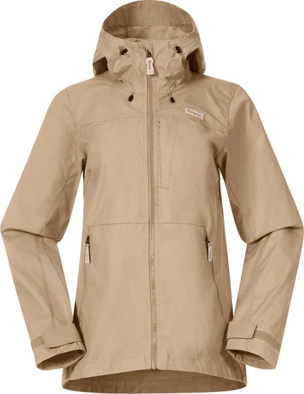 Bergans Bergans Women's Nordmarka Leaf Light Wind Jacket Warm Sand