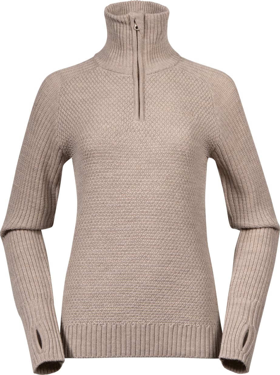 Bergans Bergans Women's Ulriken Jumper Sandstone