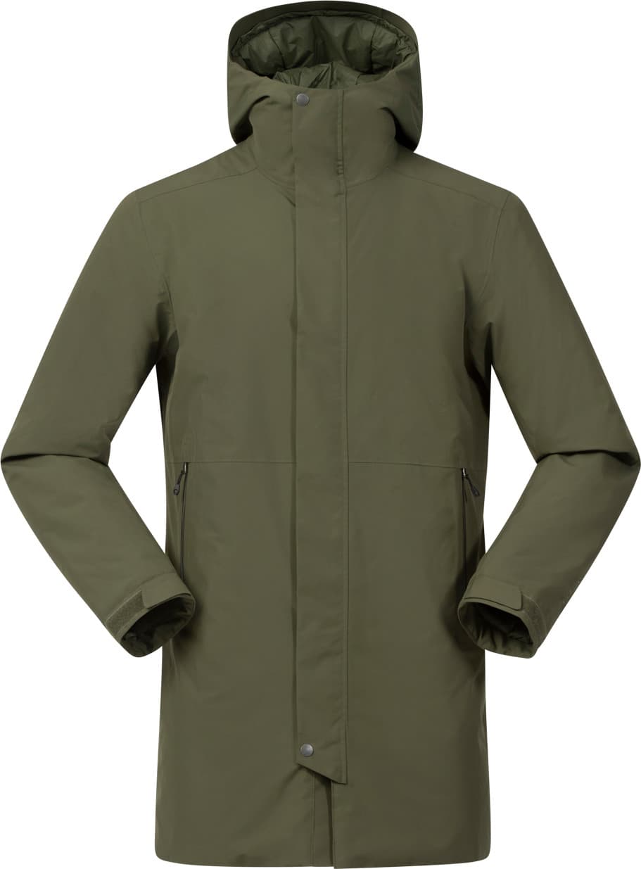Bergans Bergans Men's Urban Insulated Shell Coat  Dark Green Mud