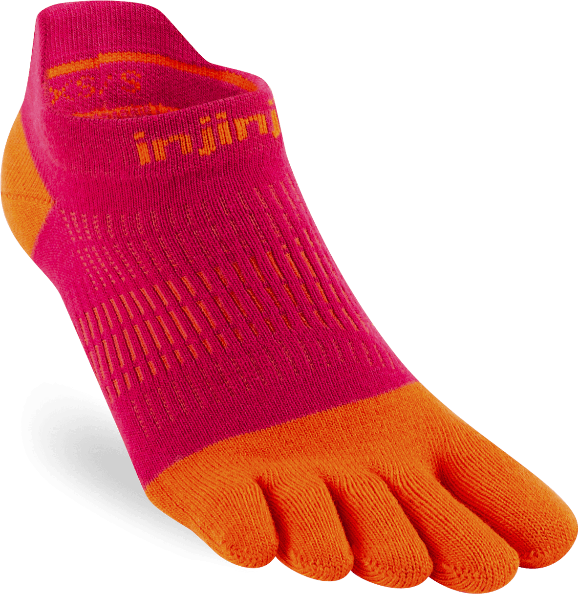 Injinji Injinji Women's Run Lightweight No-Show Chili