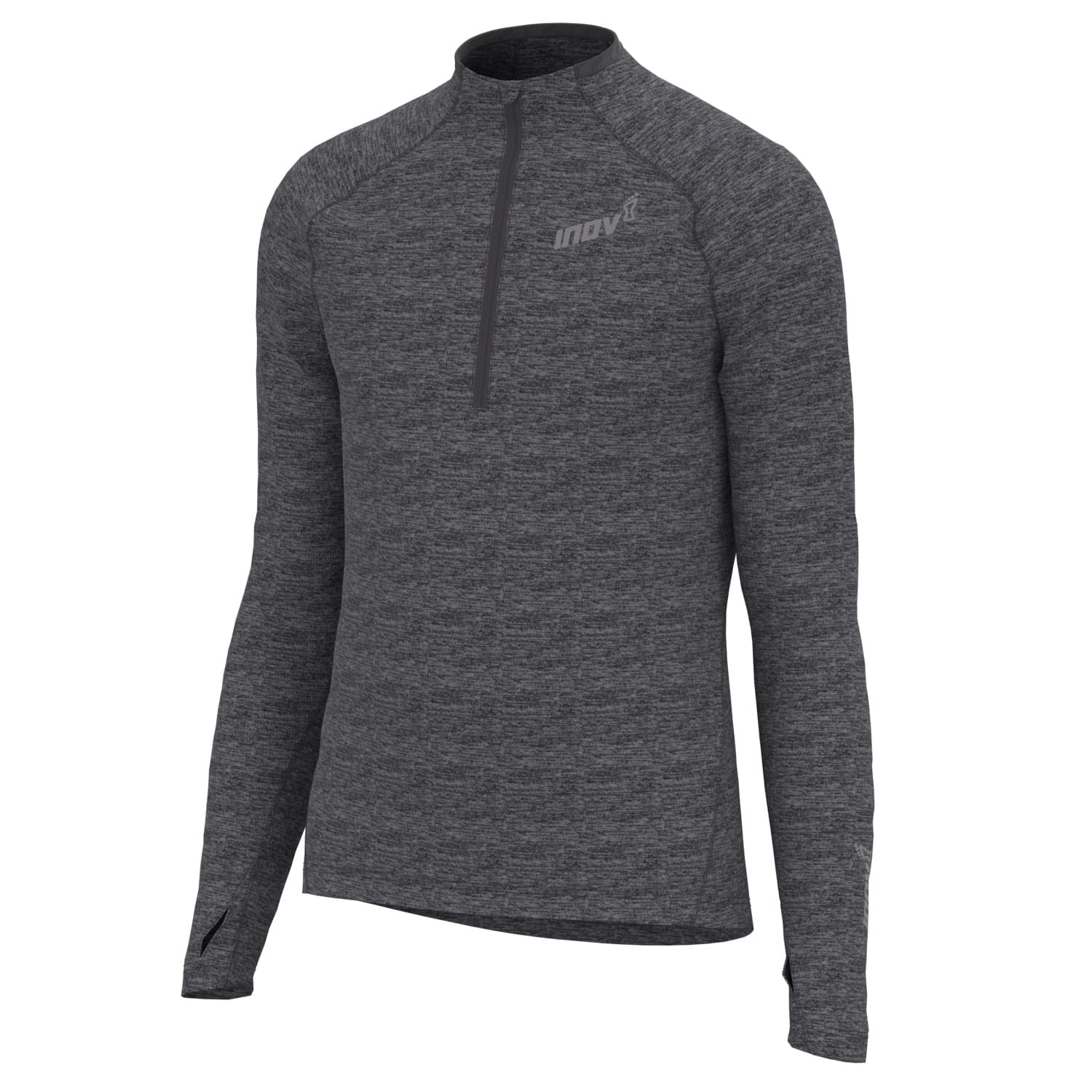 Inov-8 inov-8 Men's Mid Long Sleeve Zip Dark Grey