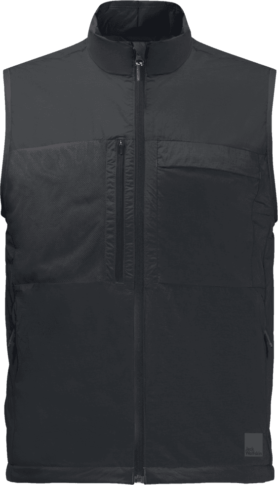 Jack Wolfskin Jack Wolfskin Men's Bike Commute Insulated Vest Phantom