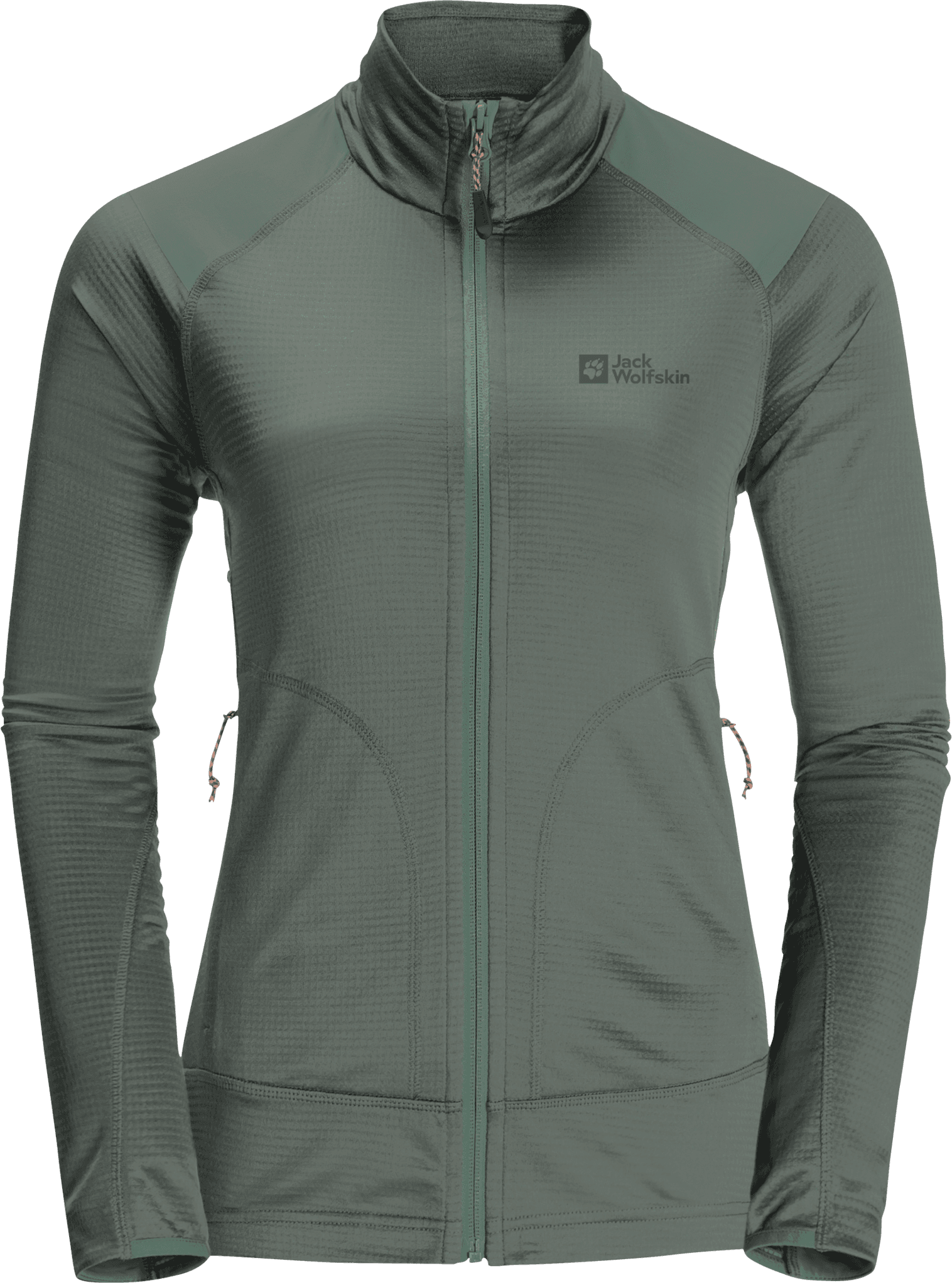 Jack Wolfskin Jack Wolfskin Women's Kammweg Full Zip Picnic Green