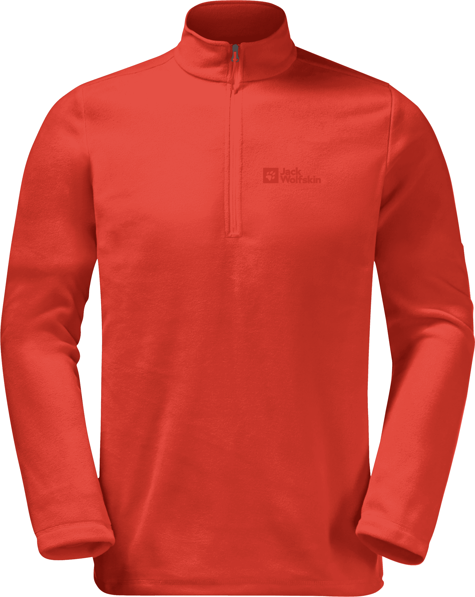 Jack Wolfskin Jack Wolfskin Men's Taunus Halfzip Strong Red