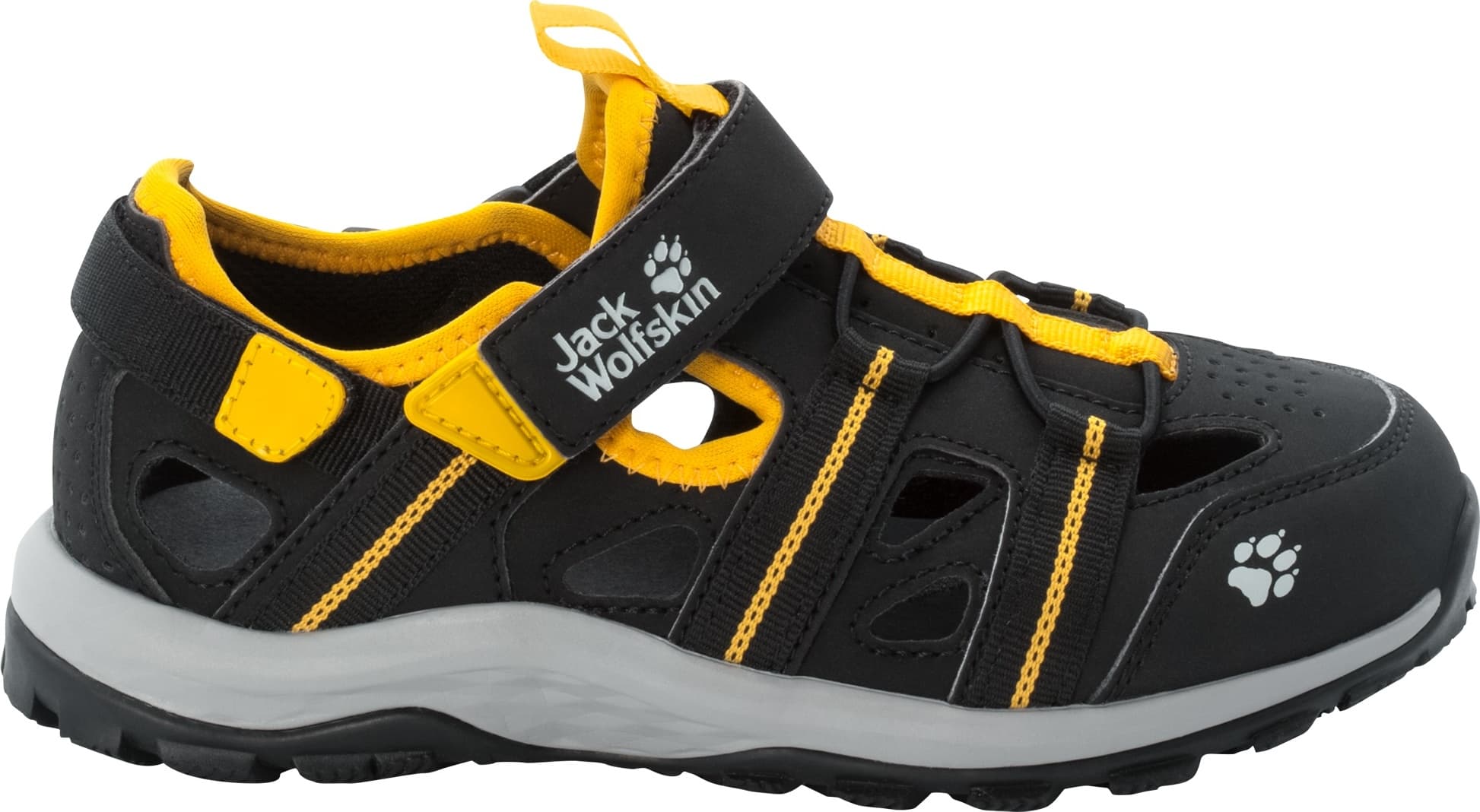 Jack Wolfskin Jack Wolfskin Kids' Sun Climber Black / Burly Yellow Xt