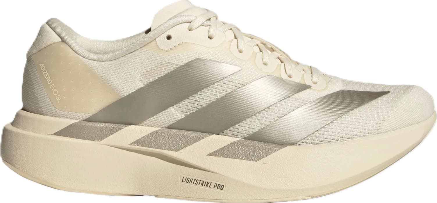 Adidas Adidas Women's Adizero Evo SL  Wonder White/Cyber Metallic/Warm Vanilla