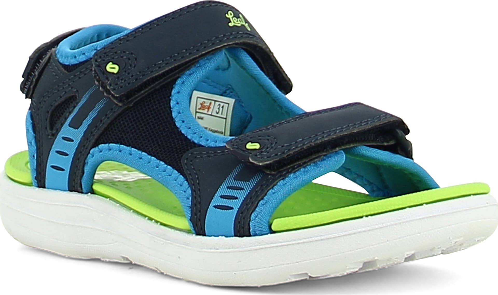 Leaf Leaf Kids' Kaggeboda Navy/lime