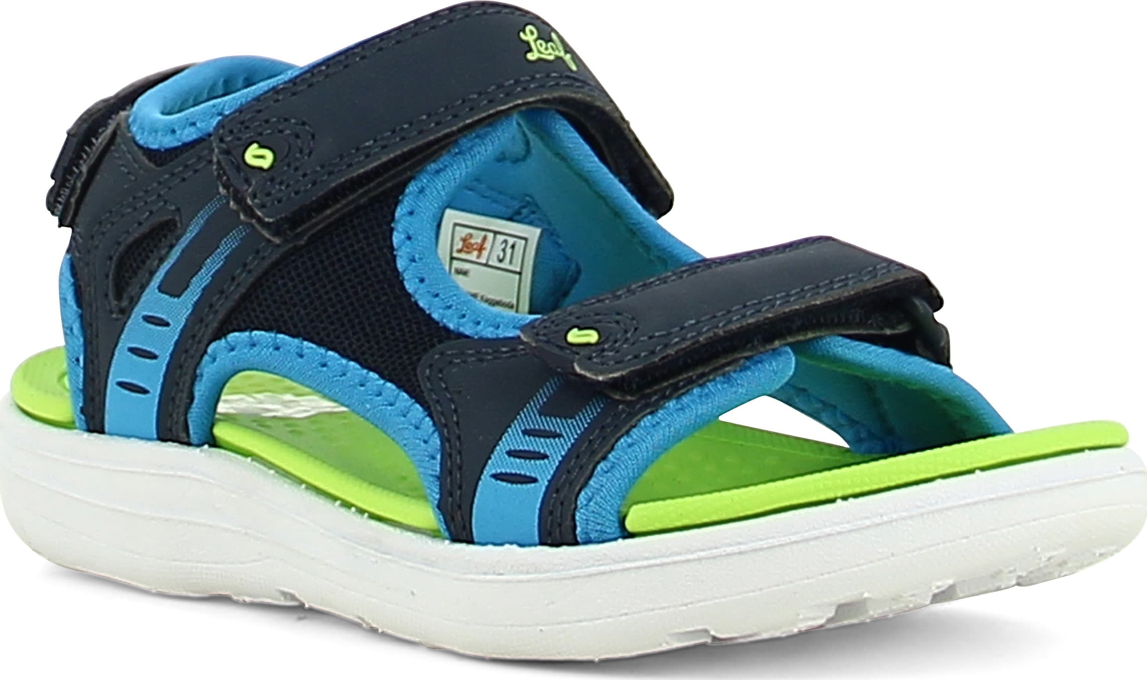 Leaf Leaf Kids' Kaggeboda Navy/lime