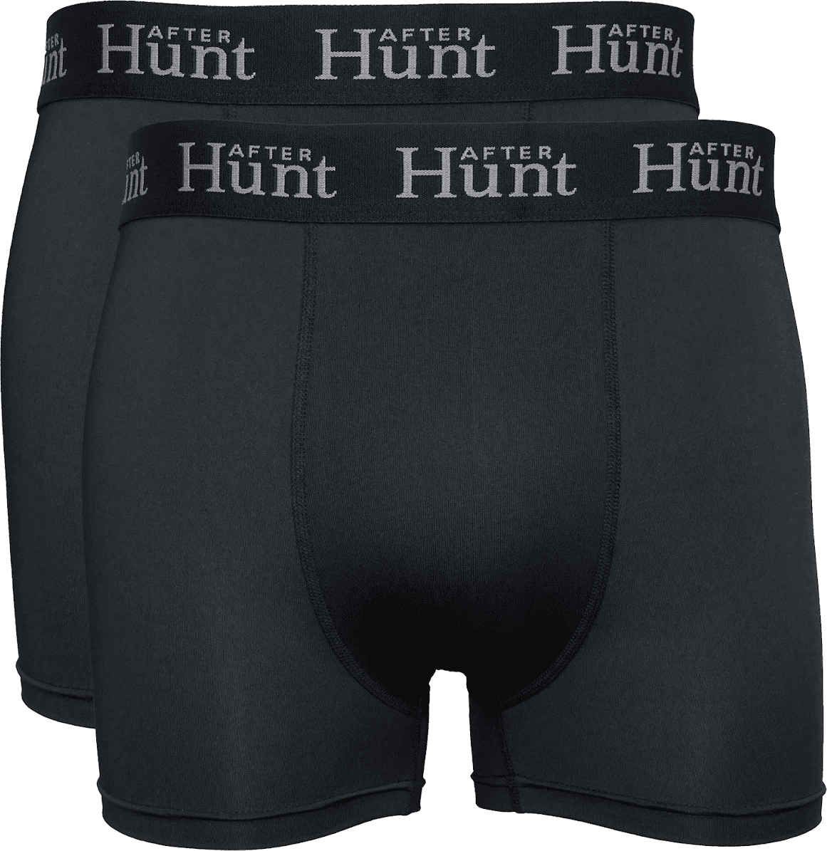 Avignon Avignon Men's AFTER Hunt Boxer 2-pack Basic Black