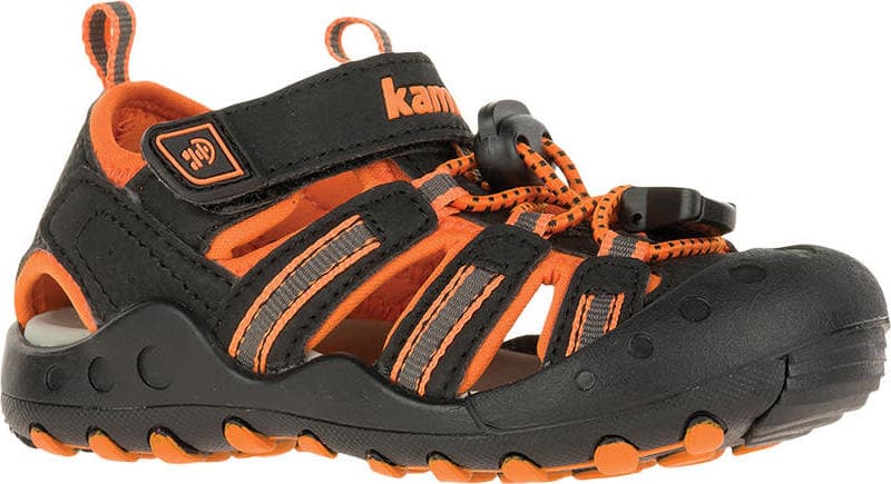 Kamik Kamik Kids' Crab Black/Orange/Charcoal