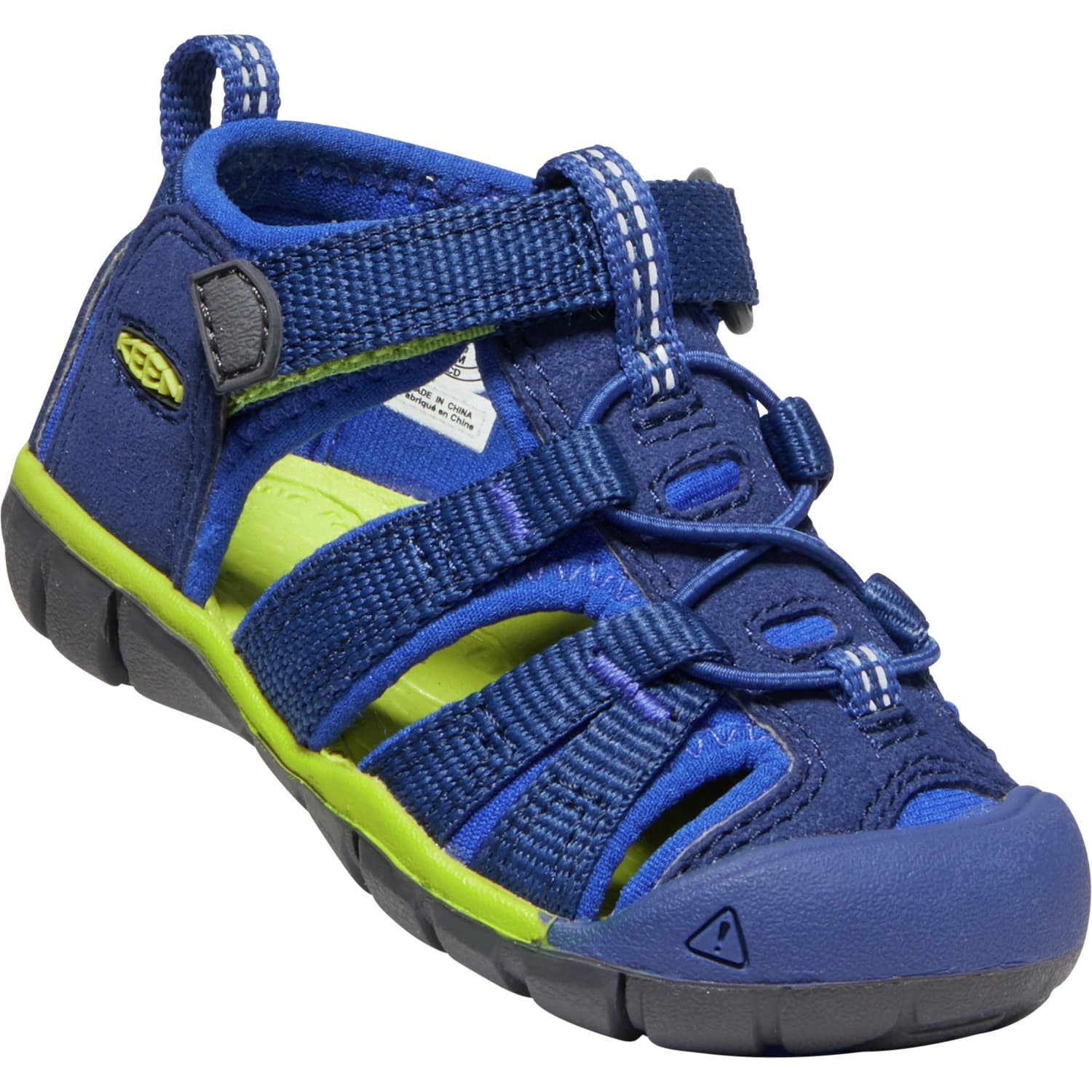 Keen Keen Toddlers' Seacamp II CNX Blue Depths/Chartreuse