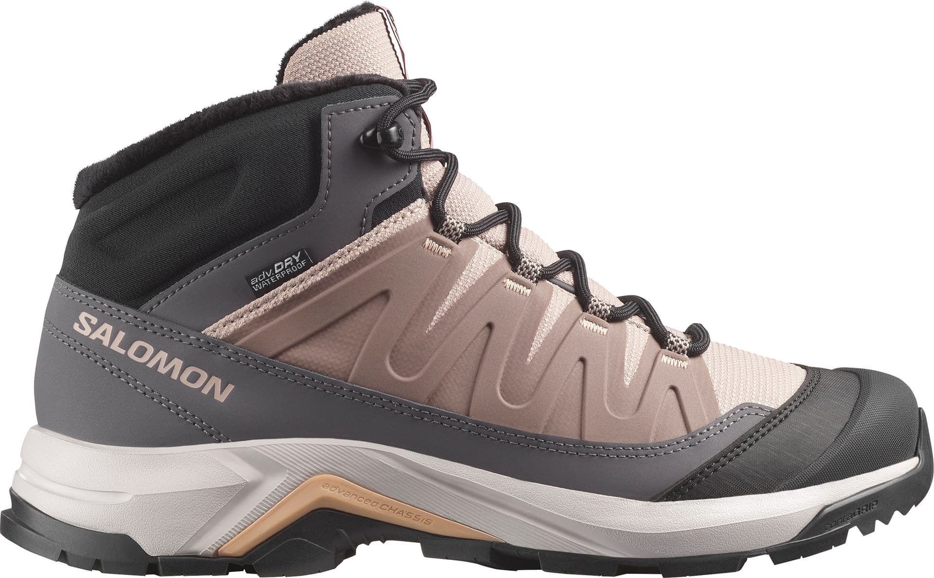 Salomon Salomon Women's X-Adventure Coldrush Waterproof Etherea / Iron / Mahogany Rose