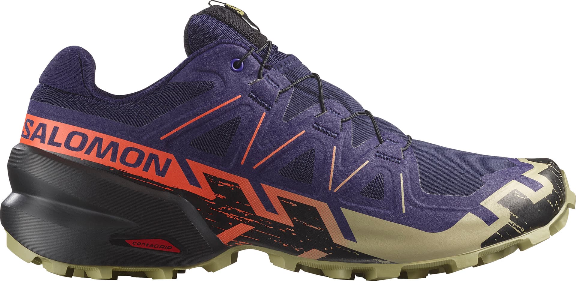 Salomon Salomon Men's Speedcross 6 Maritime Blue / Black / Cherry Tomato