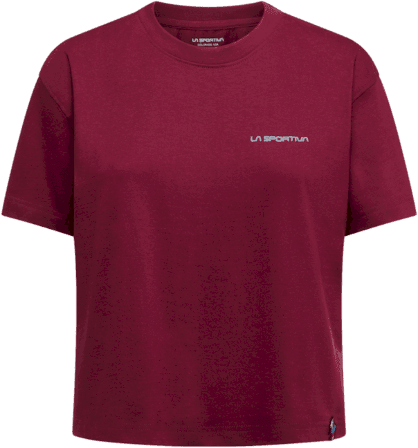 la sportiva La Sportiva Women's Trilogy Crop T-Shirt Redwood/Limestone