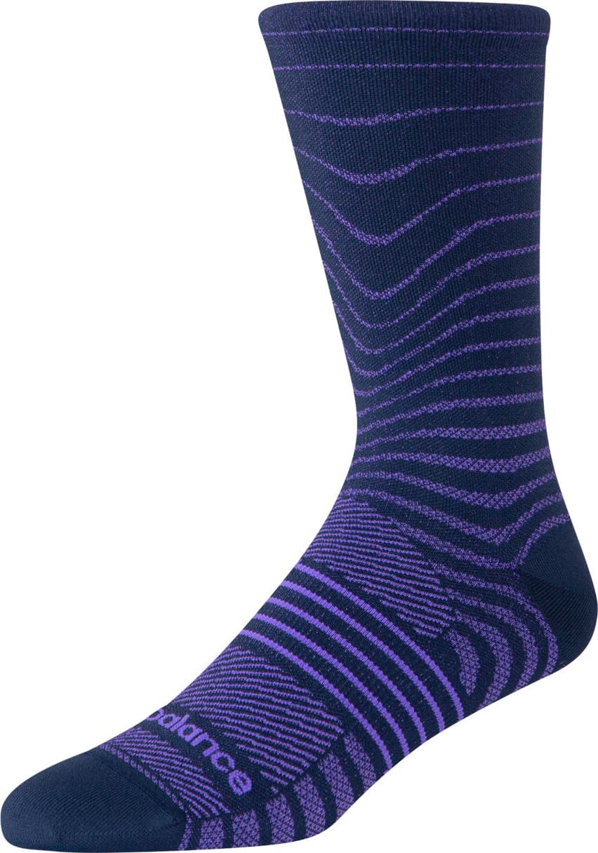 New Balance New Balance Pro Run Crew Socks 1 Pair Electric Indigo