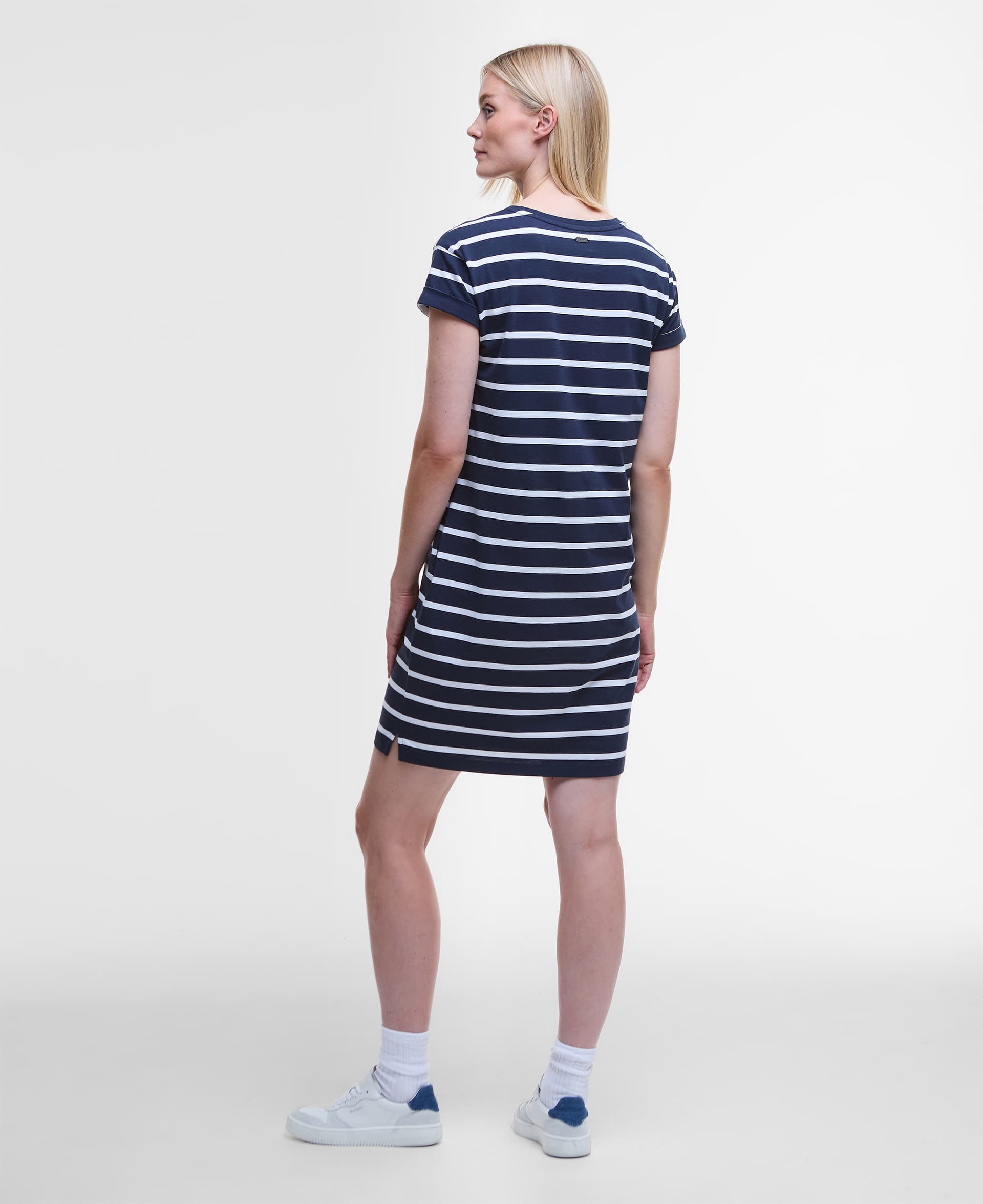Barbour Barbour Women's Barbour Otterburn Stripe Dress Navy