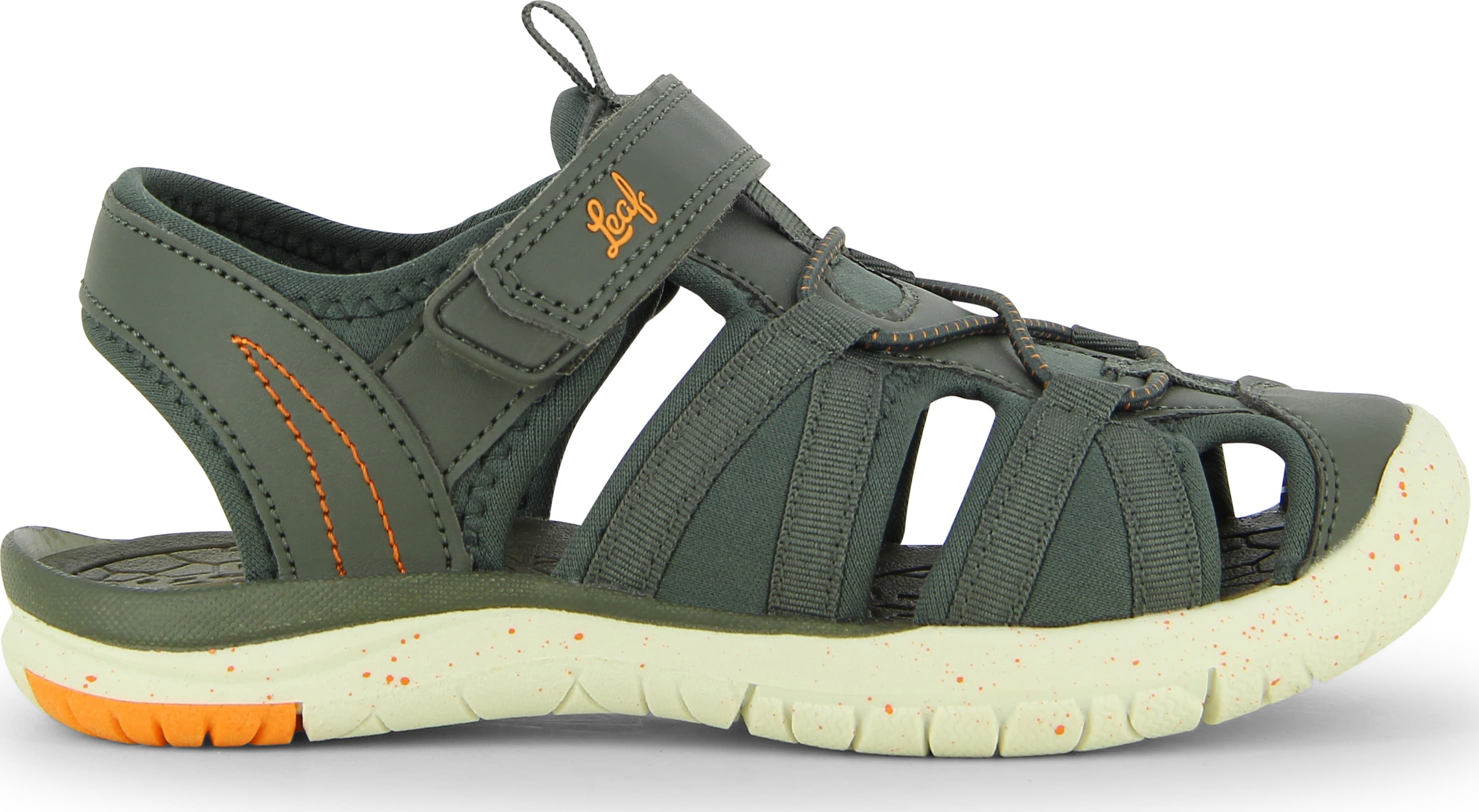Leaf Leaf Kids' Salo Khaki/Orange