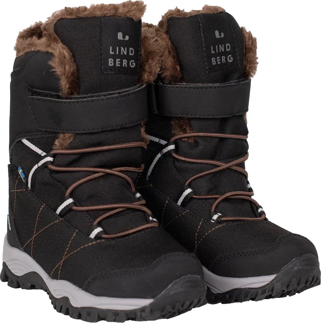 Lindberg Lindberg Kids' Arctic Snow Boot High Black/brown