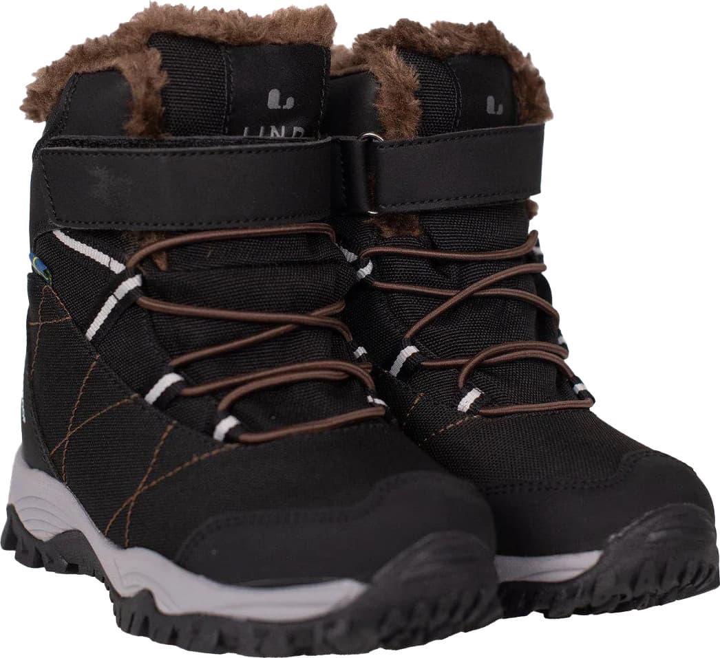Lindberg Lindberg Kids' Arctic Snow Boot Mid Black/brown