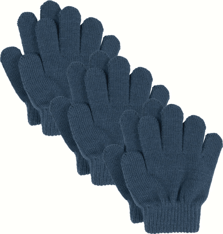 Lindberg Lindberg Kids' Åsbro Magic Glove 3-Pack Dark Blue