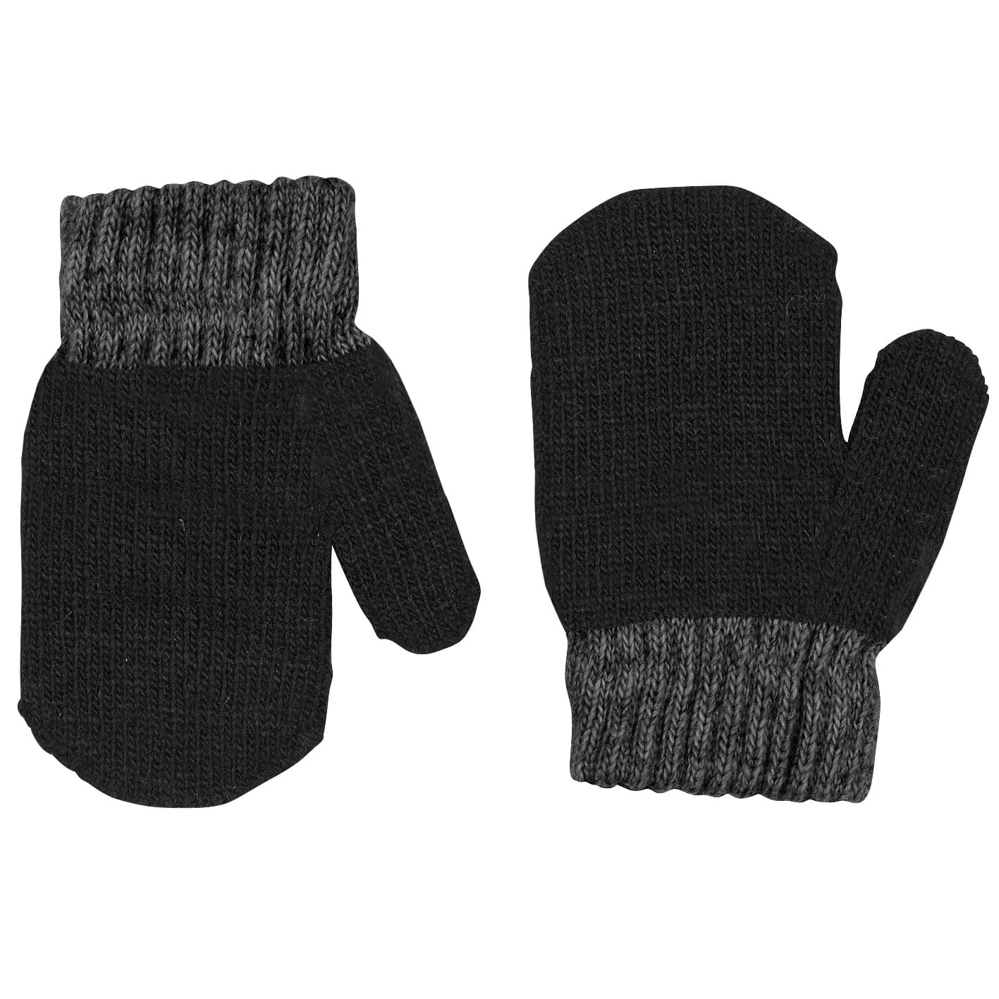 Lindberg Lindberg Kids' Sundsvall Mitten 2 Pack Black/Anthracite