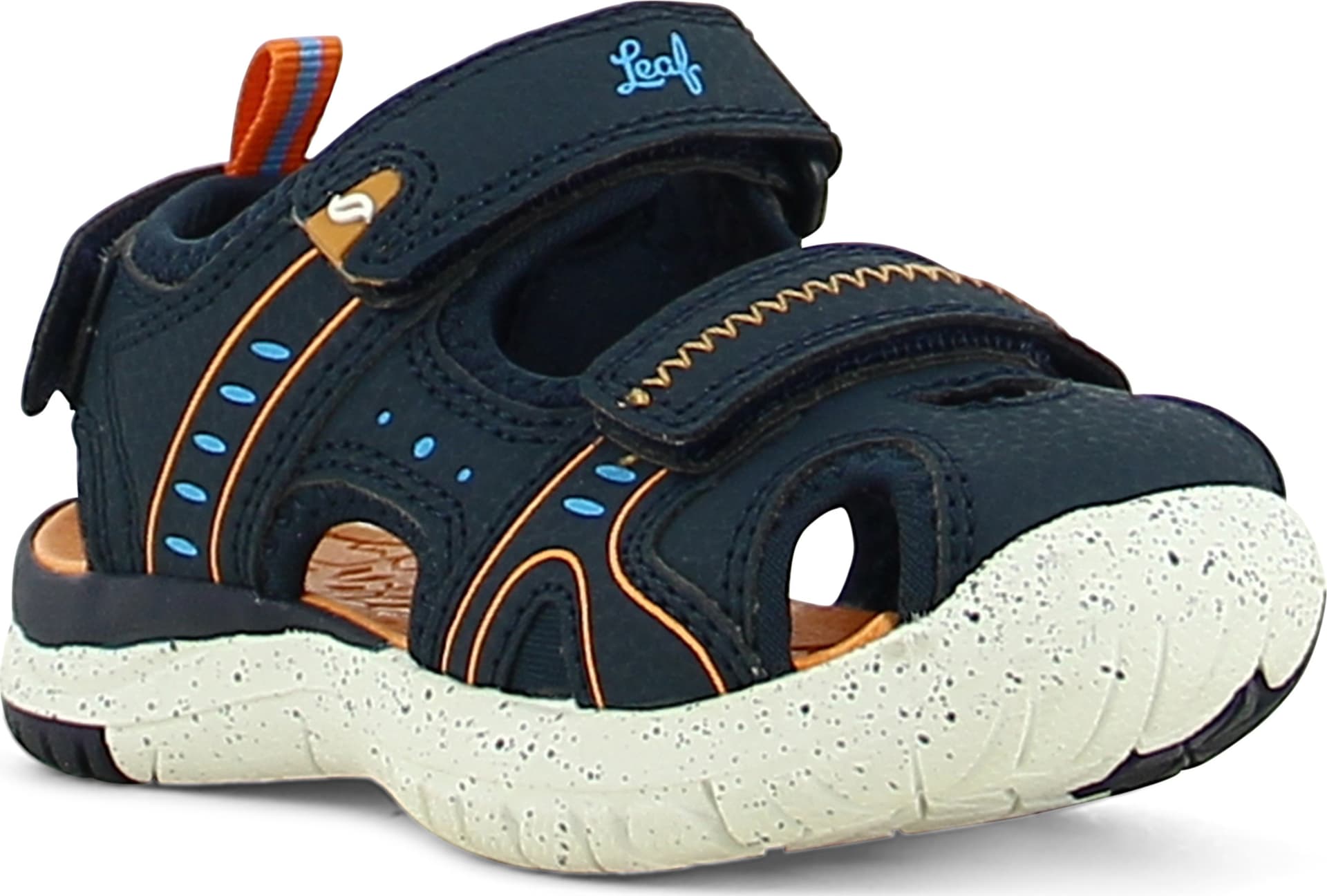 Leaf Leaf Kids' Ljungby Navy/Orange