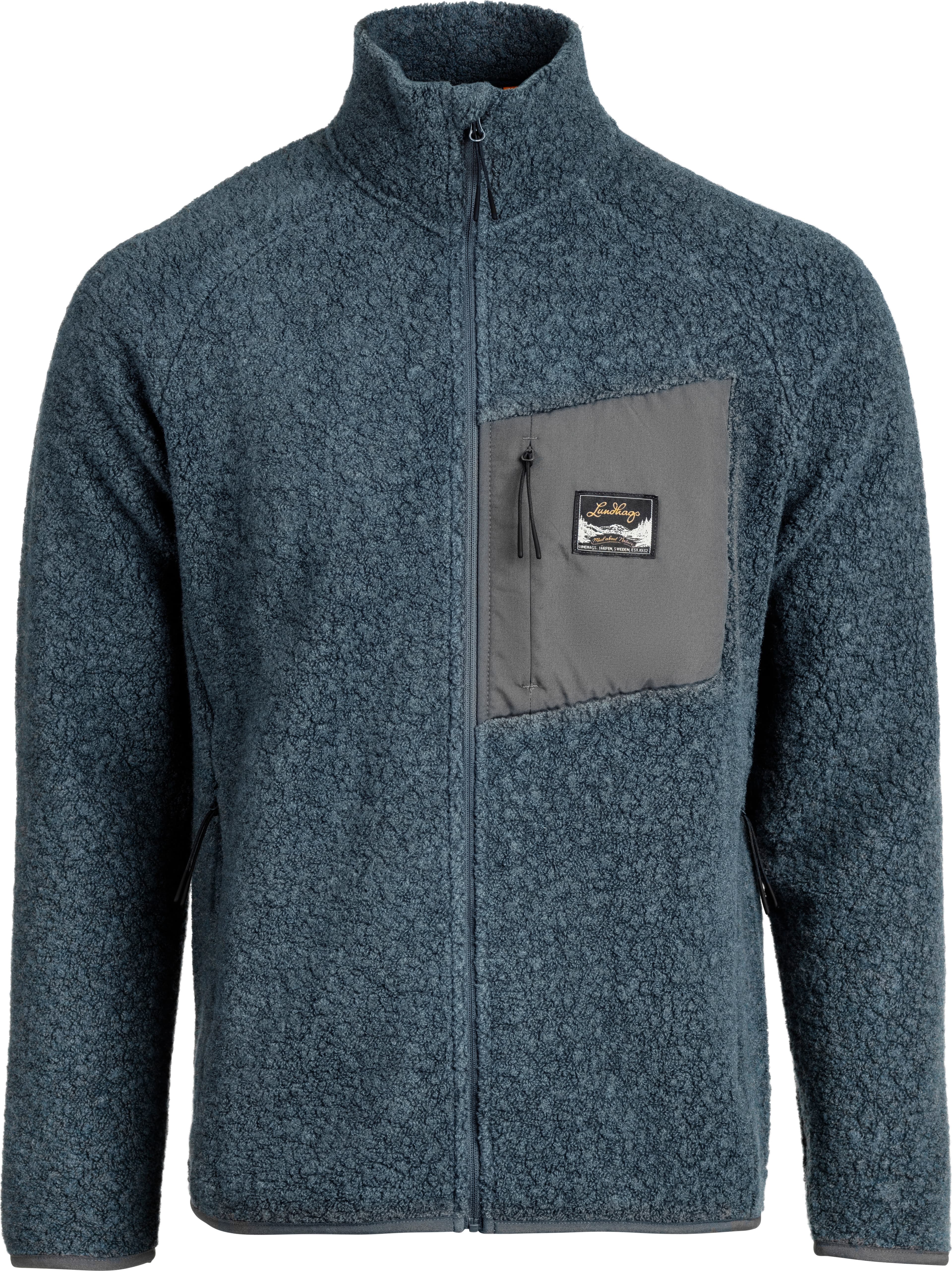Lundhags Lundhags Men's Flok Wool Pile Dark Sky Blue