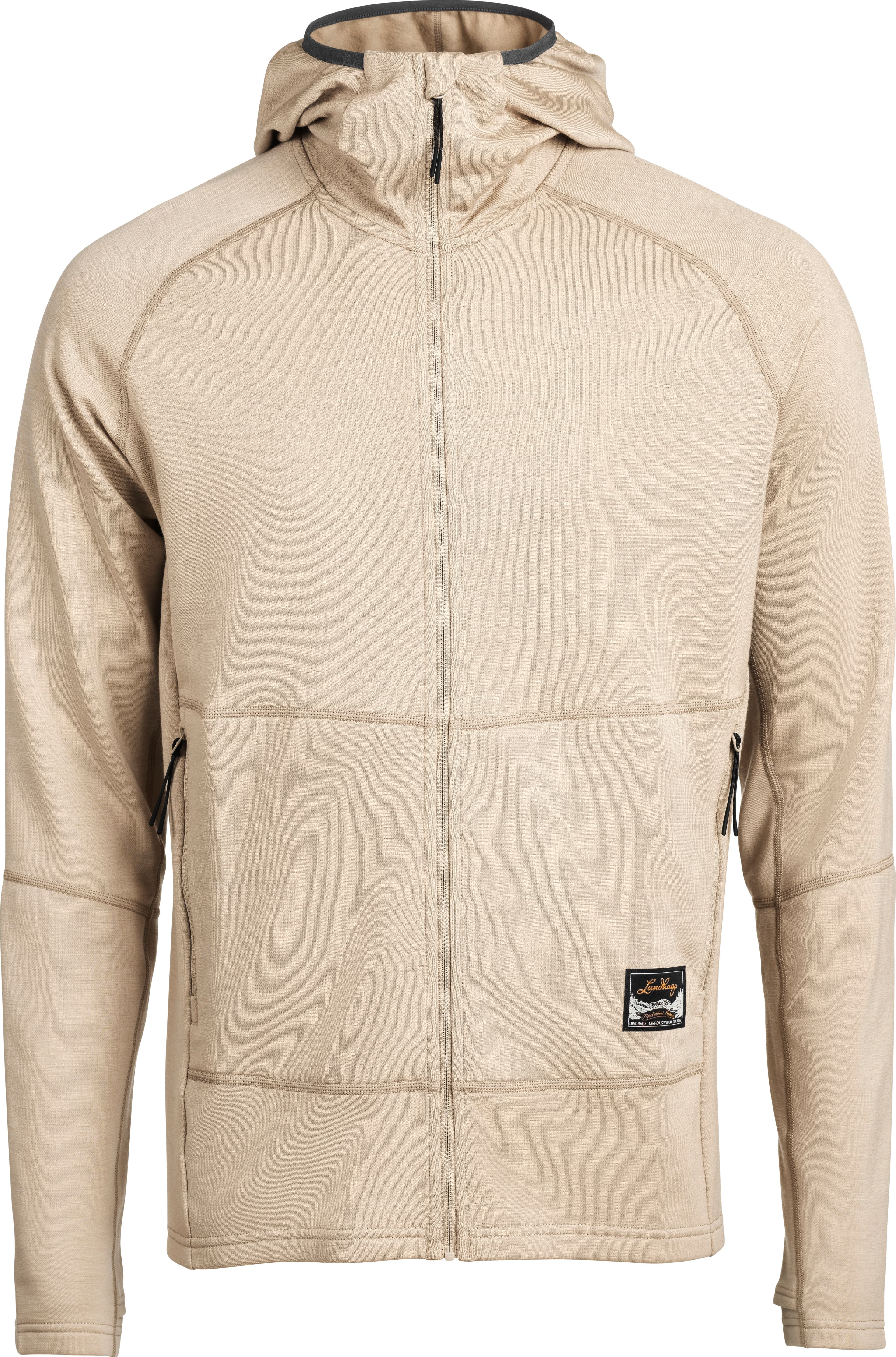 Lundhags Lundhags Men's Tived Merino Hoodie Sand