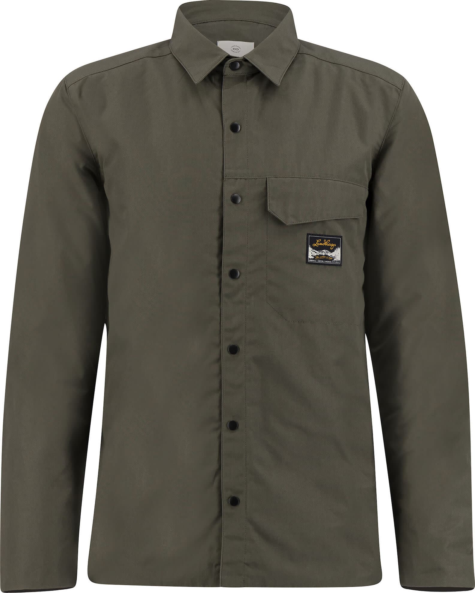 Lundhags Lundhags Unisex Knak Insulated Shirt Forest Green