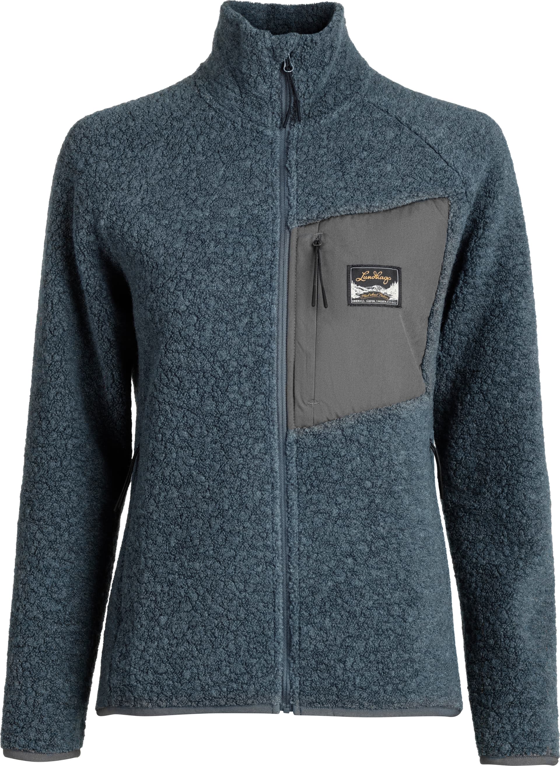 Lundhags Lundhags Women's Flok Wool Pile Dark Sky Blue