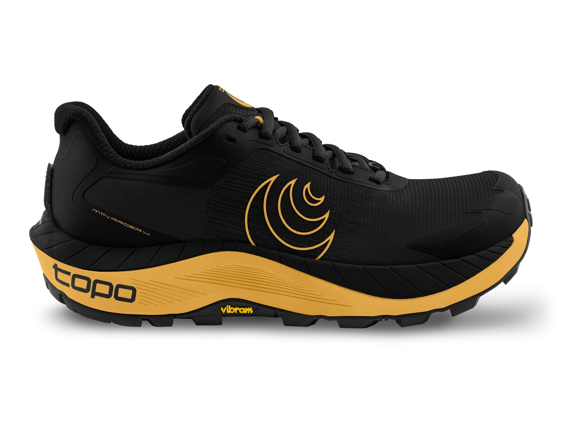 Topo Athletic Topo Athletic Men's MTN Racer 4 Black/Yellow